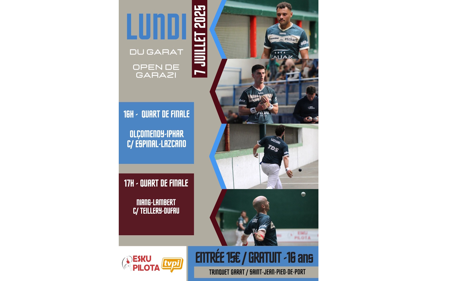 Pelote basque à main nue