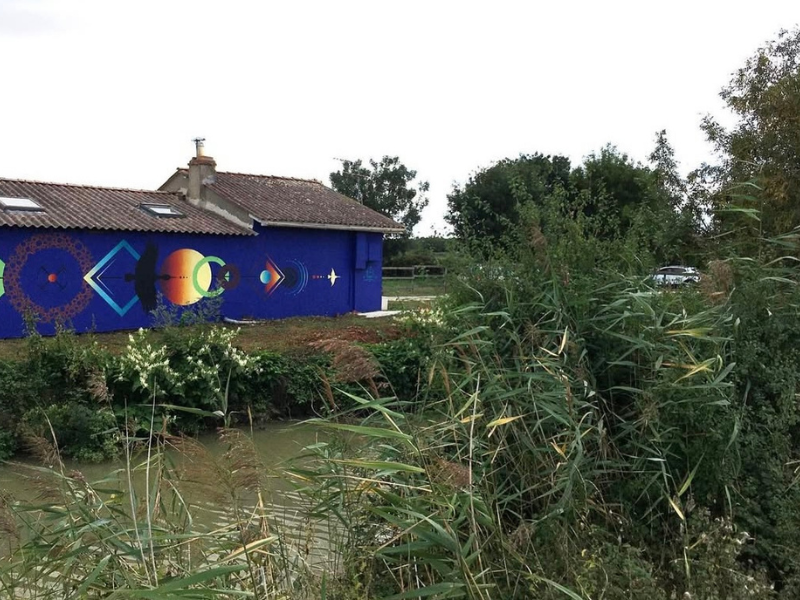 Sentier cyclo Street Art entre Braud-et-Saint-Louis et Saint-Ciers-sur-Gironde