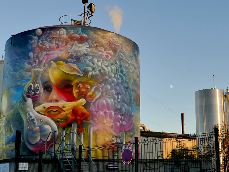 Sentier Street Art de Saint-Androny à Val-de-Livenne