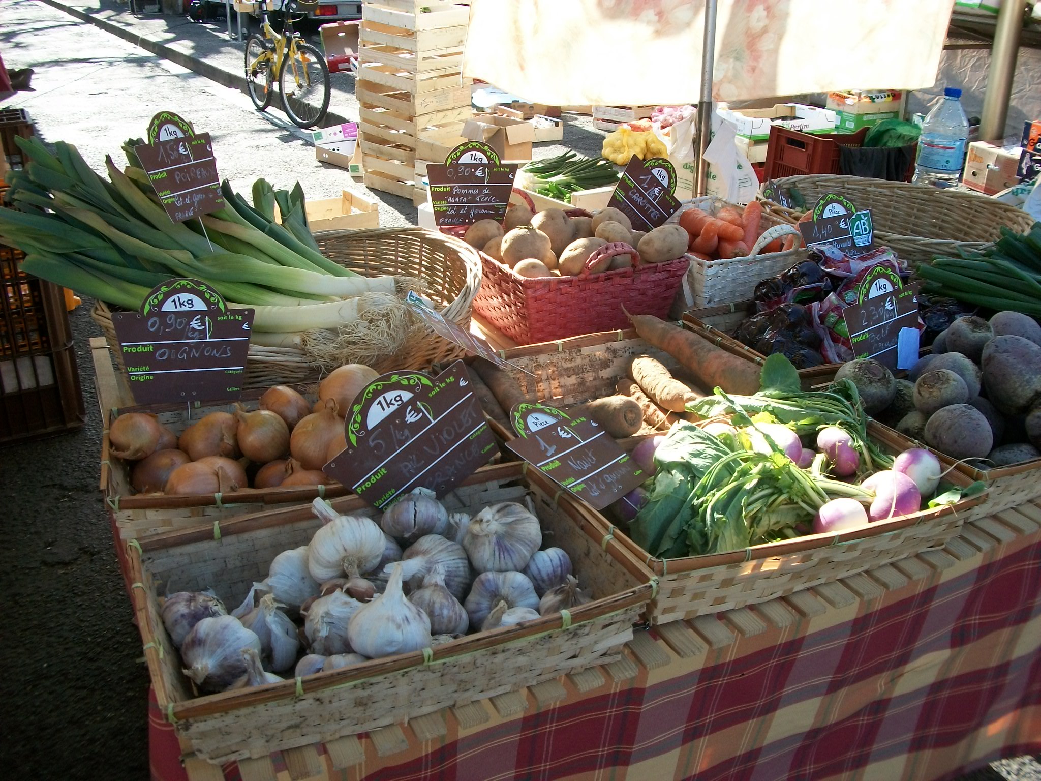 Marché traditionnel de Prayssas (2/2)