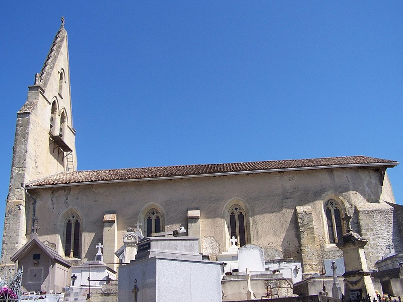 Eglise Saint-Jean  France Nouvelle-Aquitaine Gironde Mongauzy 33190