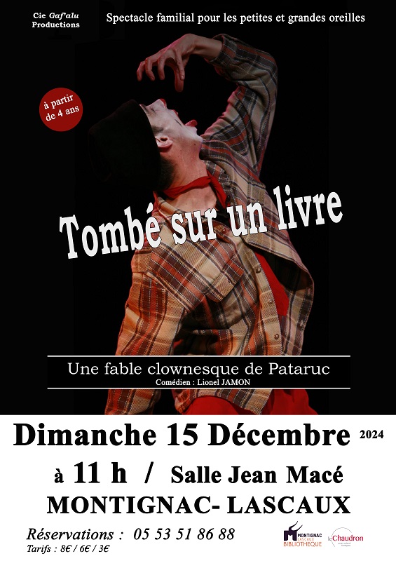 Tombé du livre - Théâtre / clown (2/2)