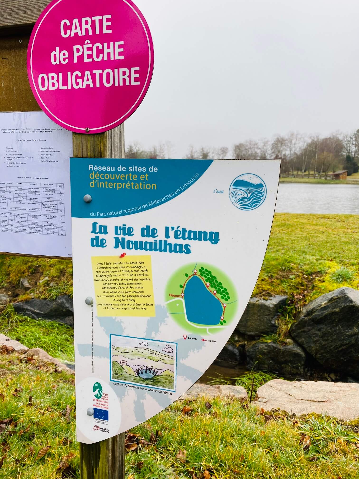 Plan d'eau de La Croisille sur Briance null France null null null null