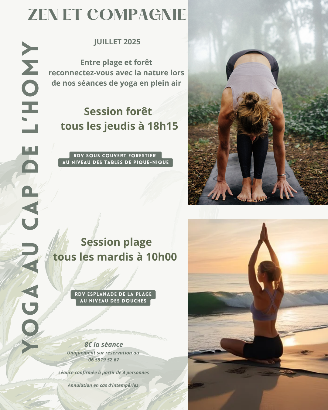 Yoga Session plage