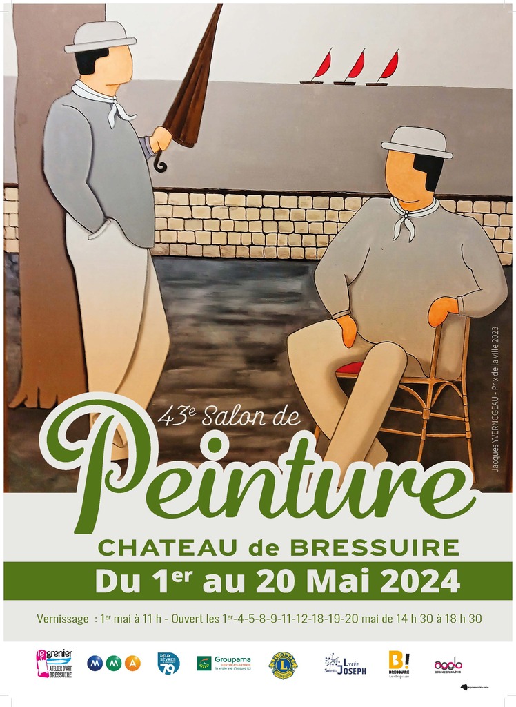 43 ème Salon de la peinture  France Nouvelle-Aquitaine Deux-Sèvres Bressuire 79300
