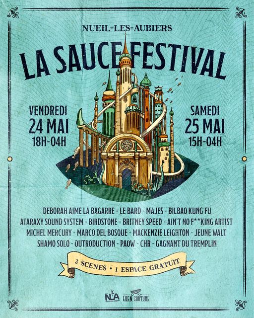 La Sauce Festival  France Nouvelle-Aquitaine Deux-Sèvres Nueil-les-Aubiers 79250
