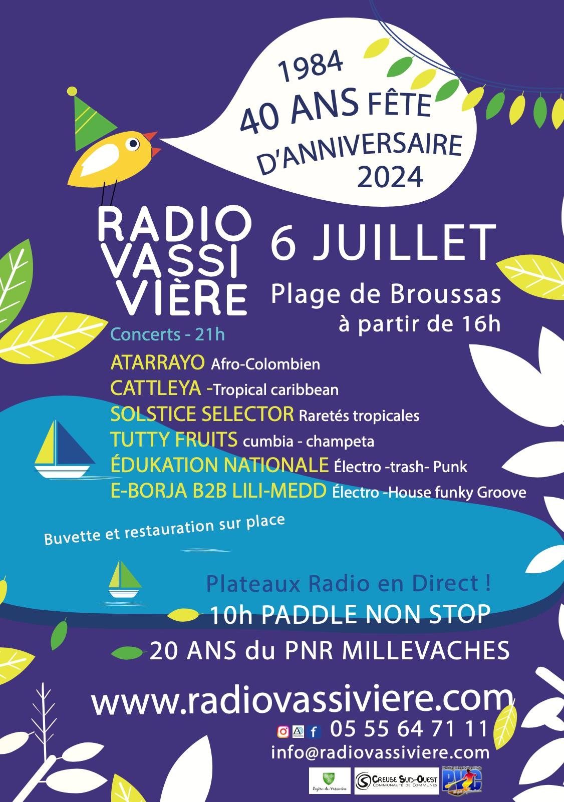 Les 40ans de Radio Vassivière null France null null null null