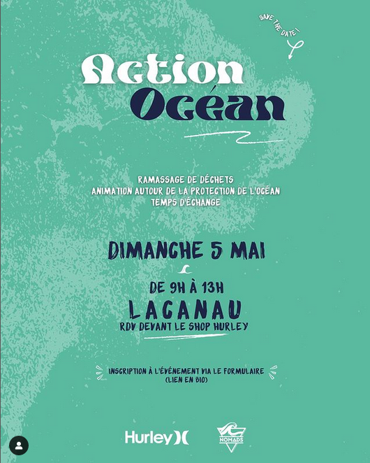 Action Océan - Ramassage de déchets et animations... Le 5 mai 2024