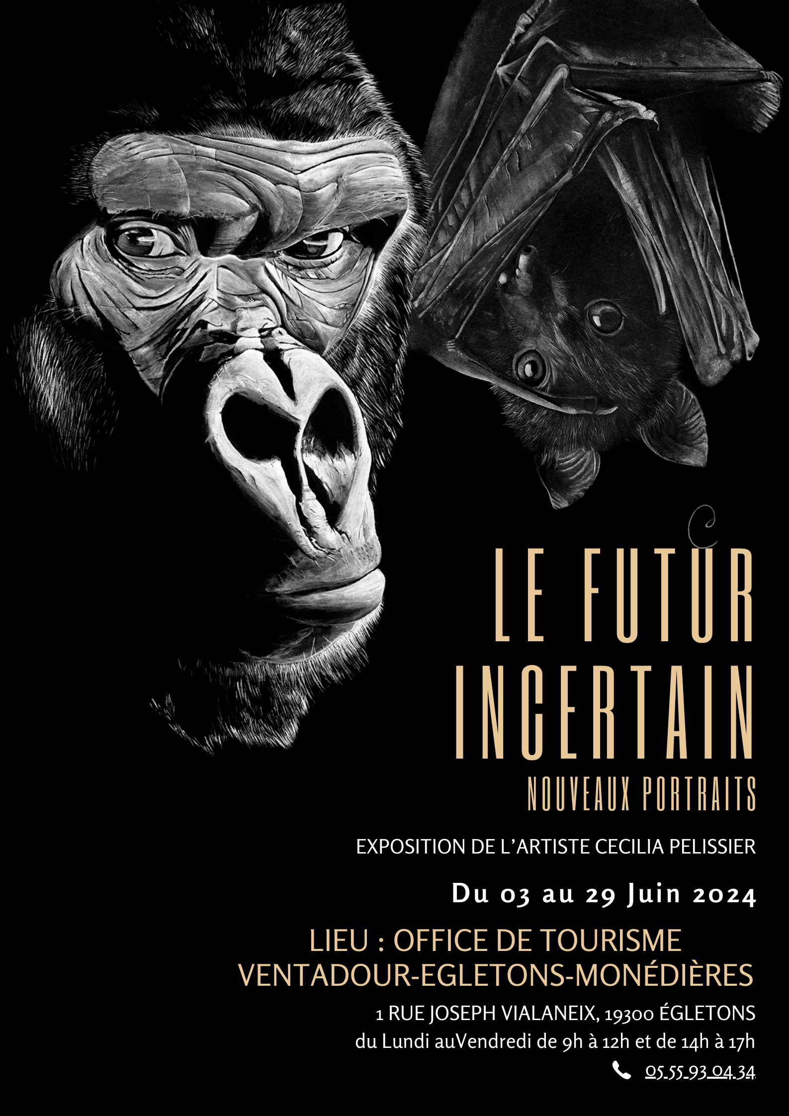 Exposition Cécilia Pélissier "Le futur incertain" null France null null null null