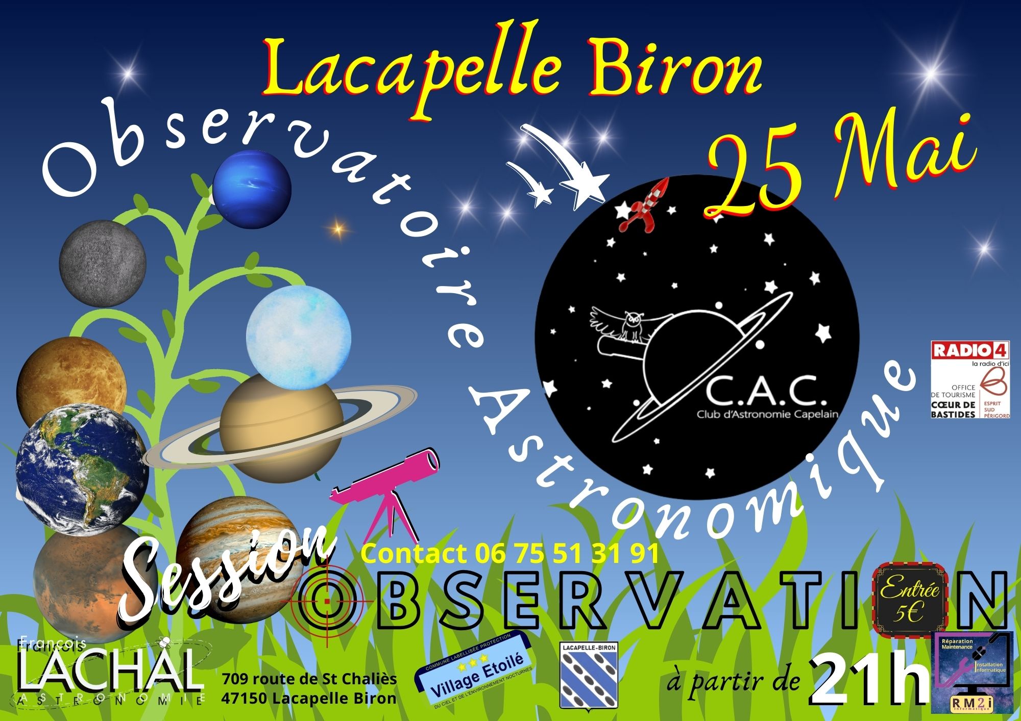 Session d'observation astronomique null France null null null null