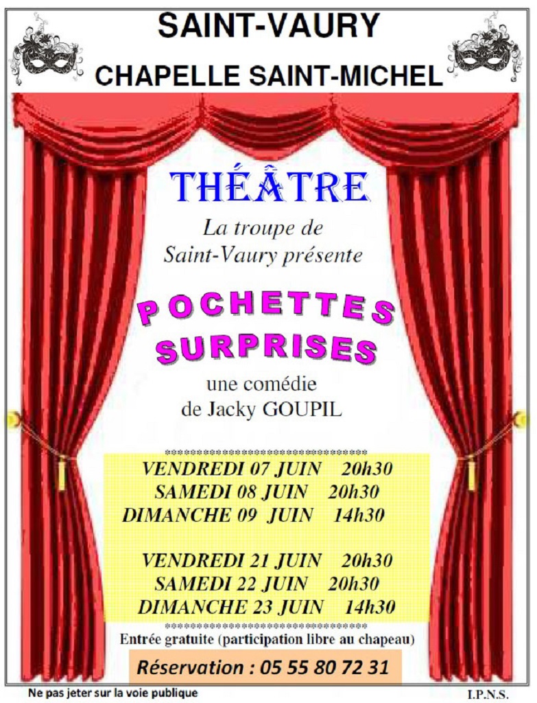 Théâtre : "Pochettes surprises" null France null null null null