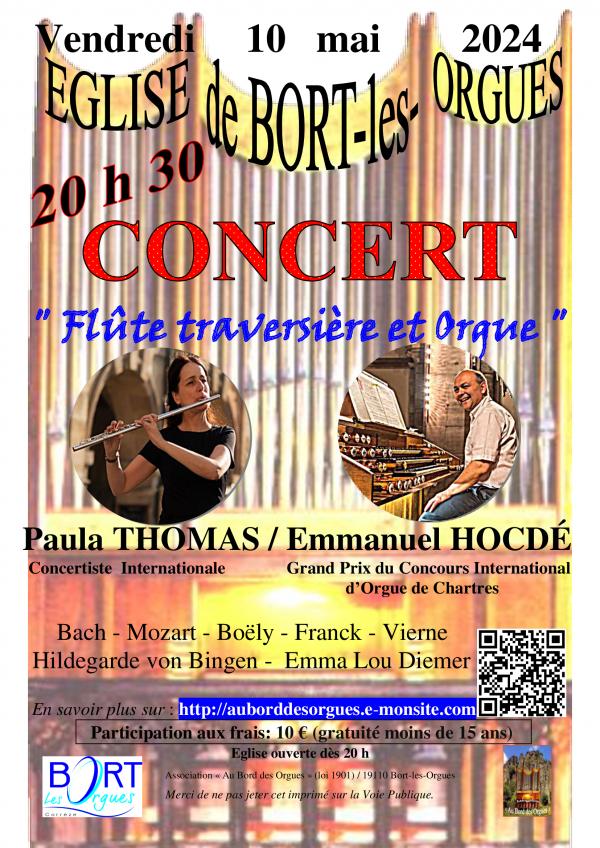 Concert « Flûte traversière et orgue » null France null null null null