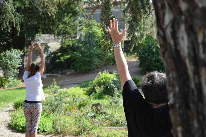 Atelier yoga au Musée Henri Barré