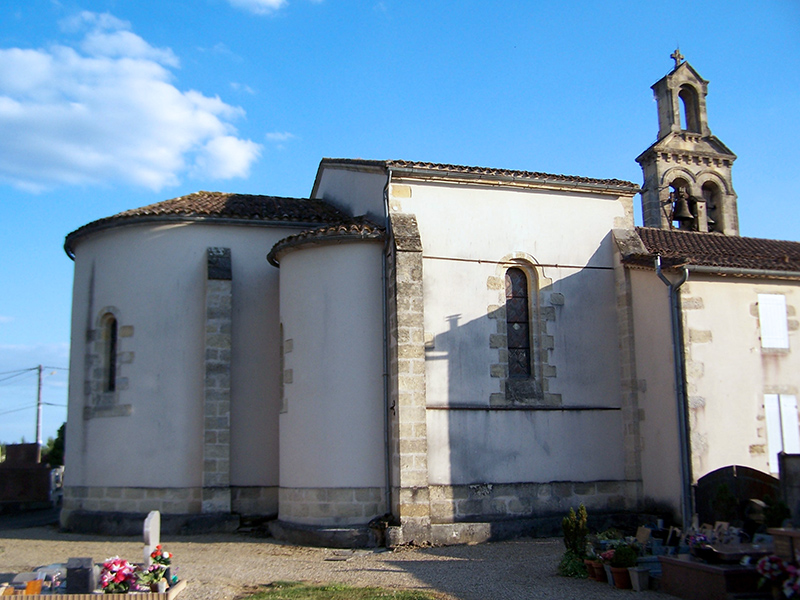 Eglise Saint-Saturnin  France Nouvelle-Aquitaine Gironde Blaignac 33190