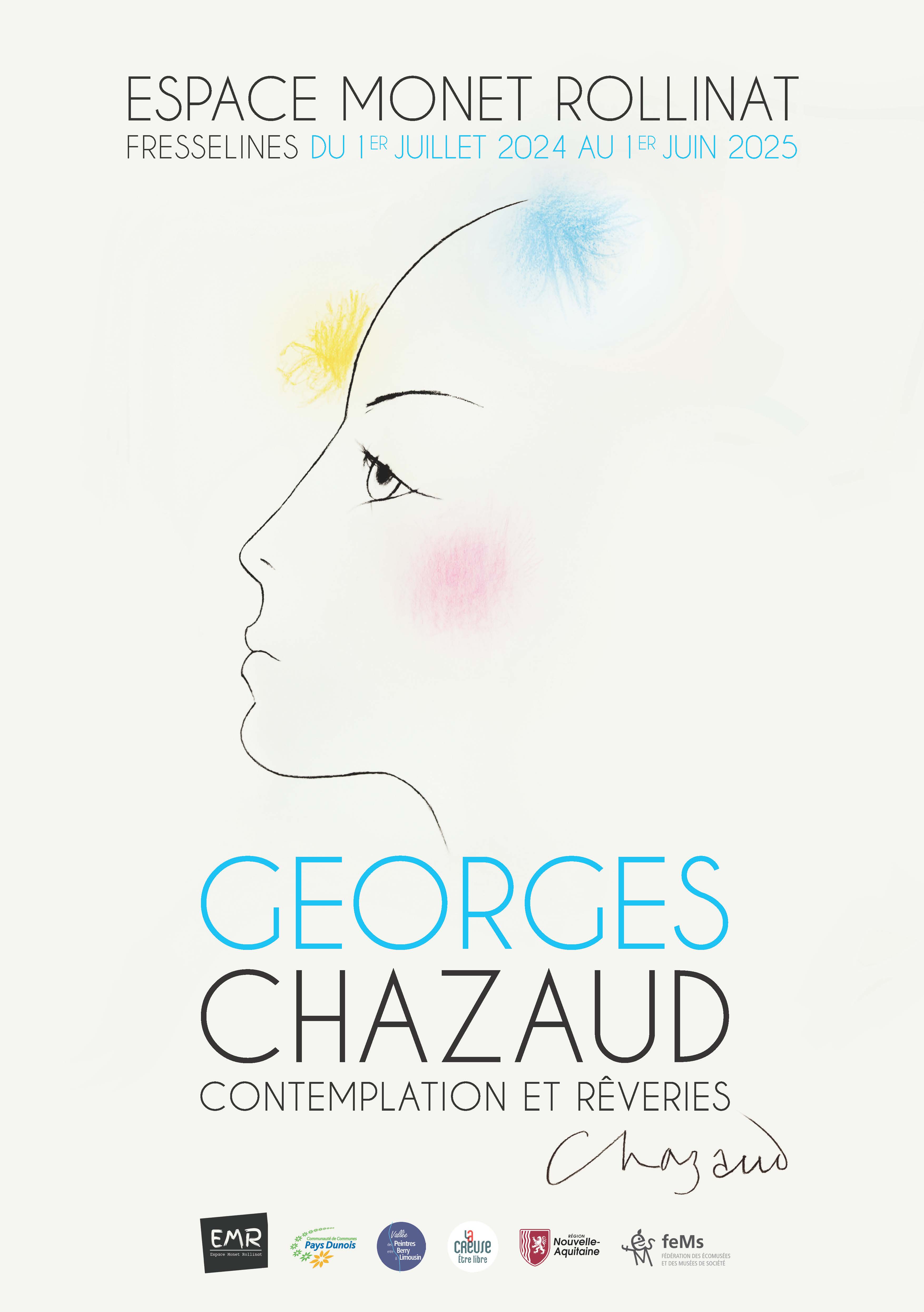 Exposition Georges Chazaud "Contemplation et rêveries" Du 1 juil au 11 nov 2024