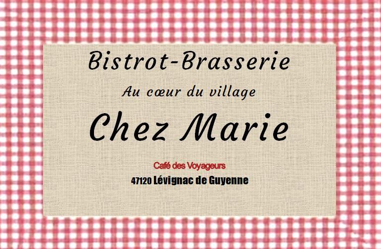 Café les Voyageurs - Bistrot chez Marie  France Nouvelle-Aquitaine Lot-et-Garonne Lévignac-de-Guyenne 47120