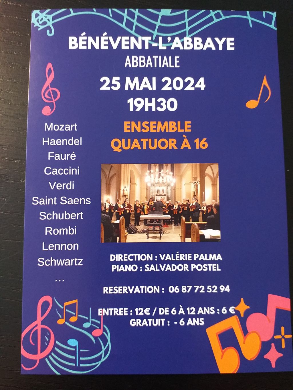 Concert Ensemble Quatuor à 16 null France null null null null