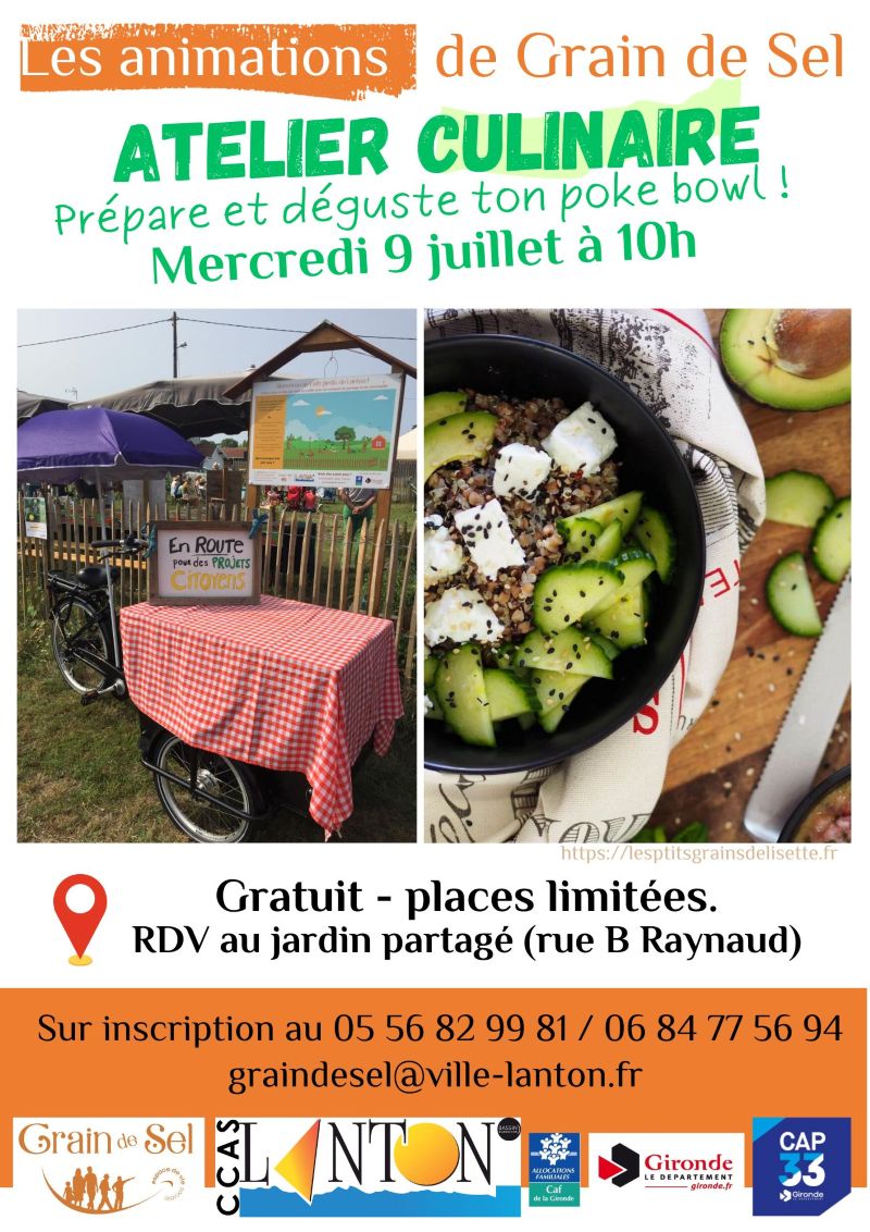 Grain de sel : atelier culinaire