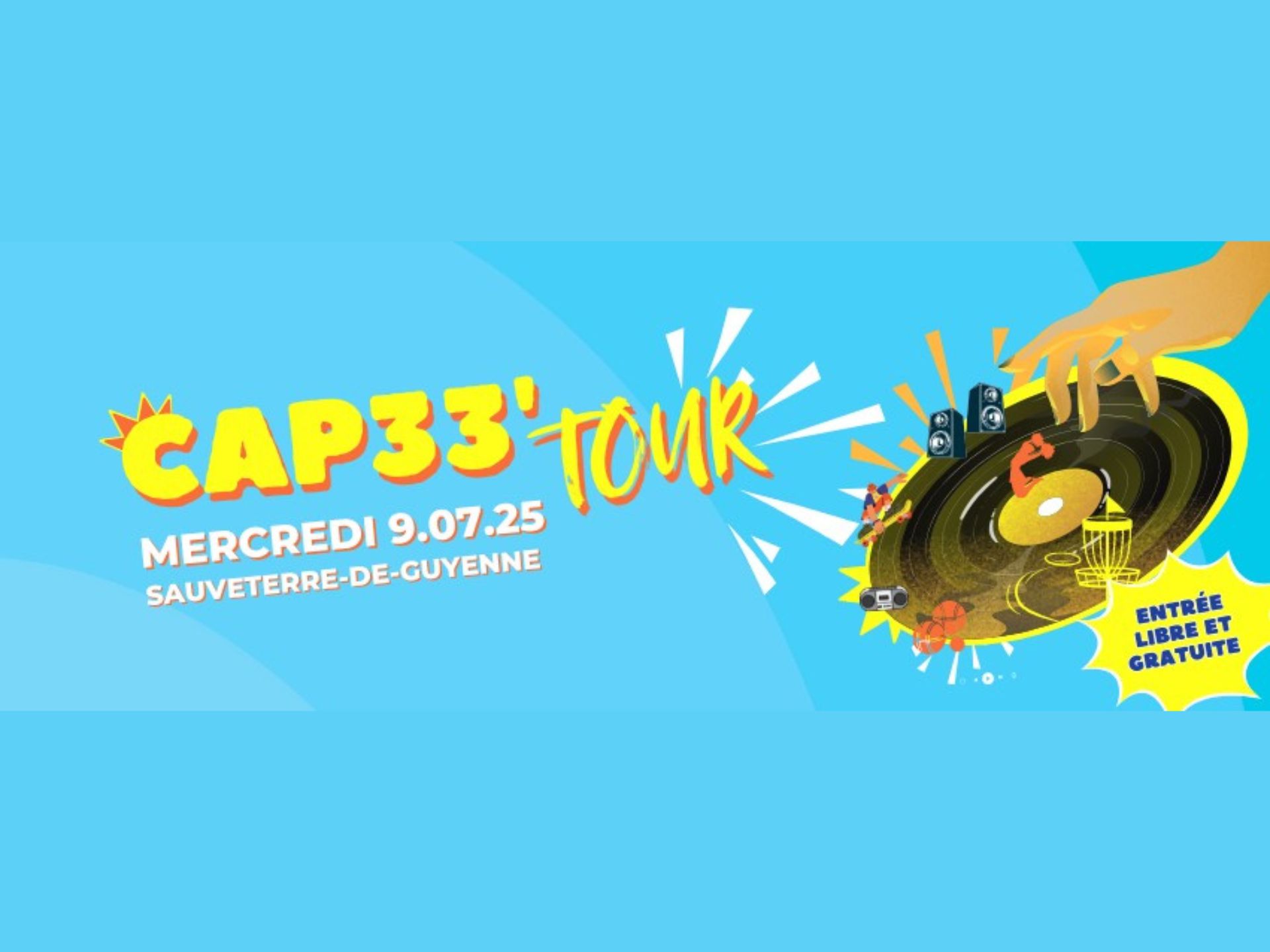 Inauguration du Cap33 tour 2025