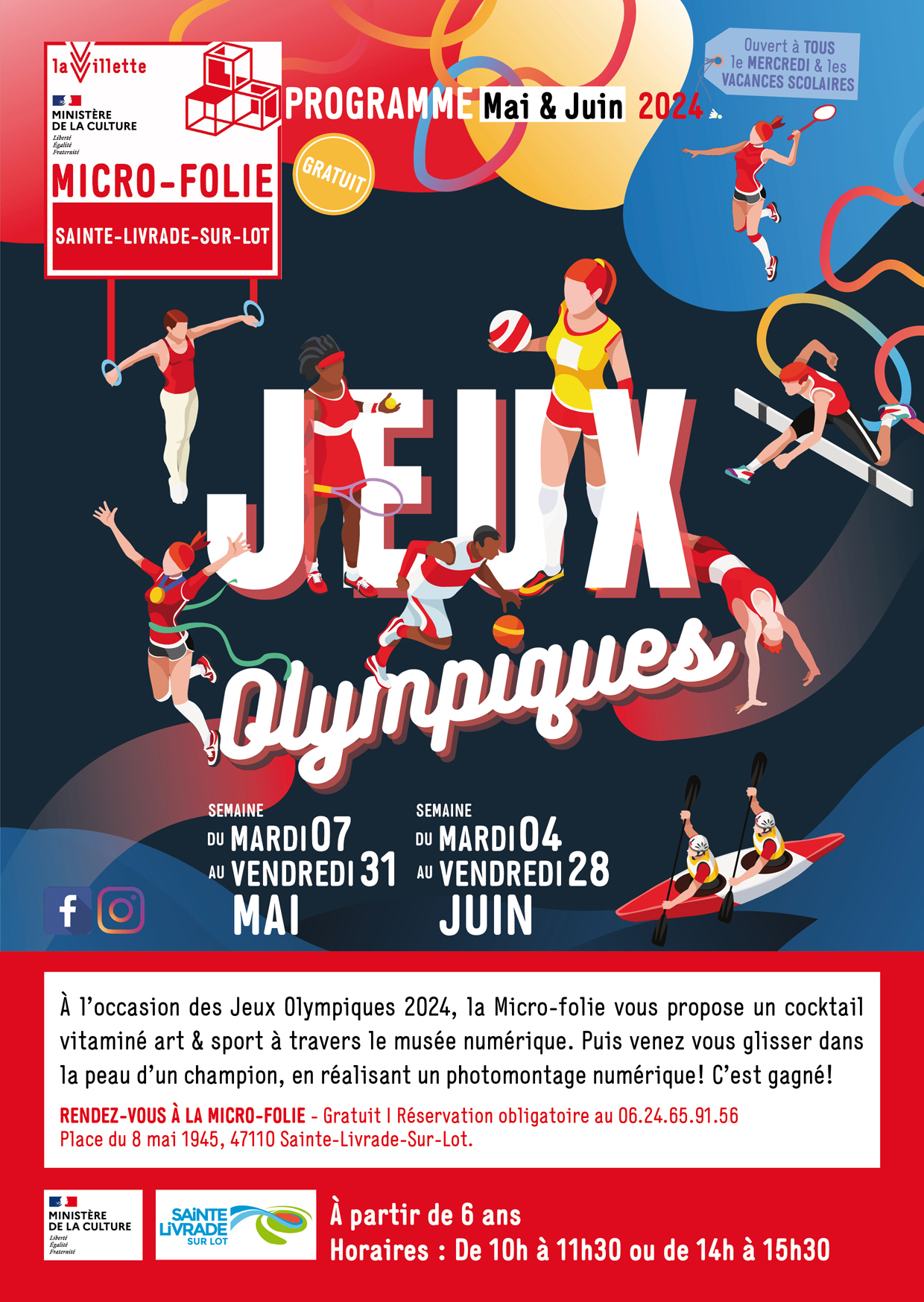 Micro-Folie : Jeux Olympiques 2024 null France null null null null