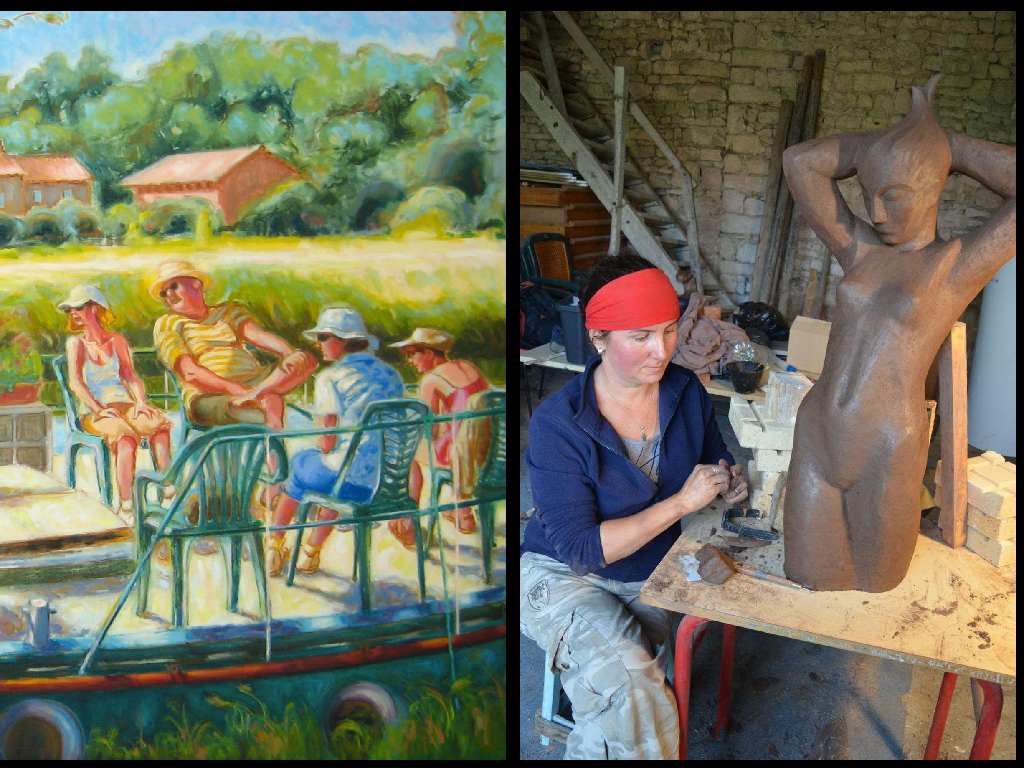 Exposition « TURQUOISE ET SÉPIA » – Edith Gorren et Natasha Chistyakova