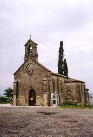 Eglise Saint-Gervais  France Nouvelle-Aquitaine Lot-et-Garonne Laperche 47800