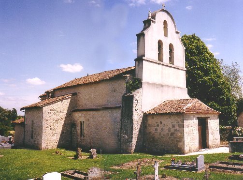 Eglise Saint-Saturnin  France Nouvelle-Aquitaine Lot-et-Garonne Agnac 47800
