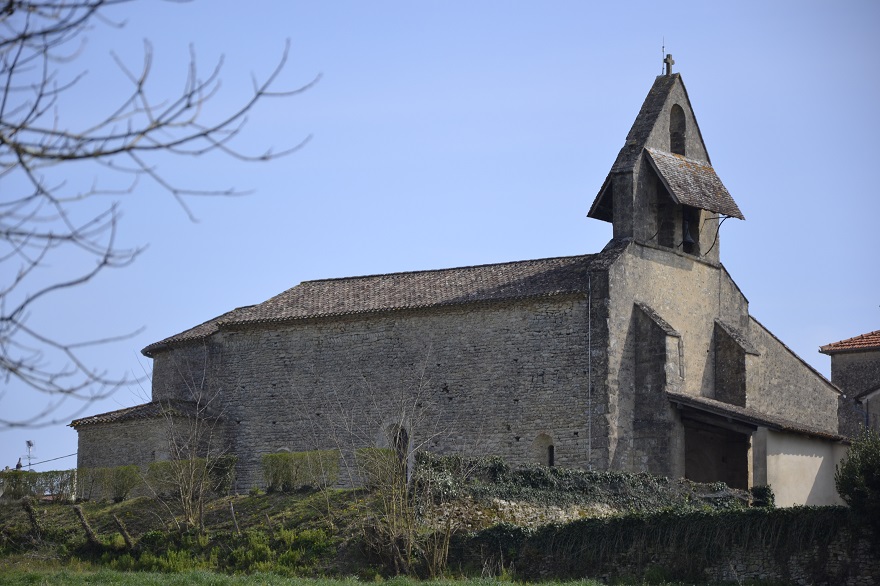 Eglise Saint-Vincent de Loubens  France Occitanie Ariège Loubens 09120