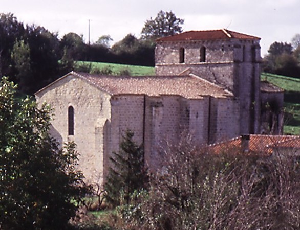 Eglise romane Sainte Eugène  France Nouvelle-Aquitaine Deux-Sèvres Xaintray 79220