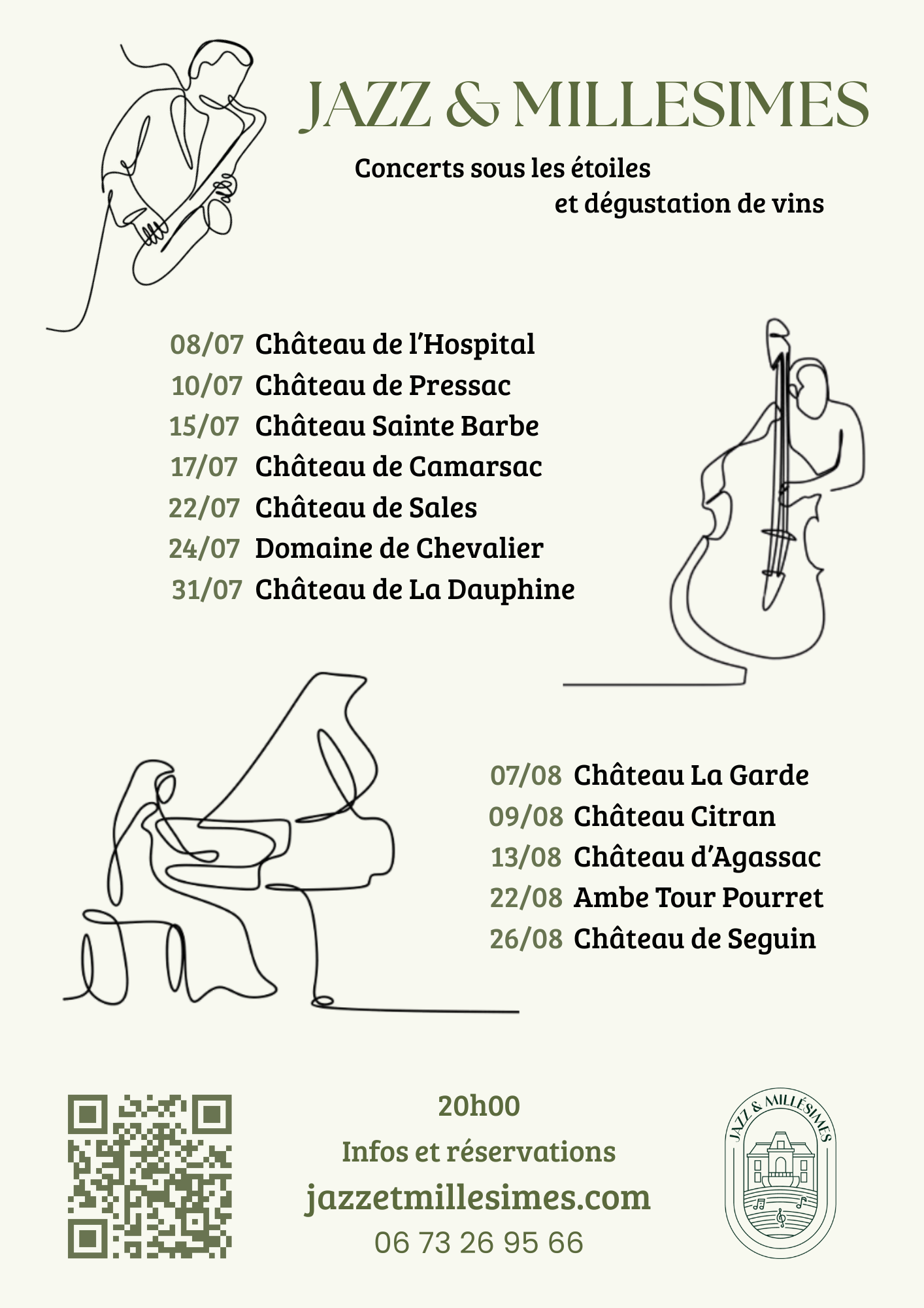 Concert dans le cadre du festival jazz et millésimes, Portets - photo 2