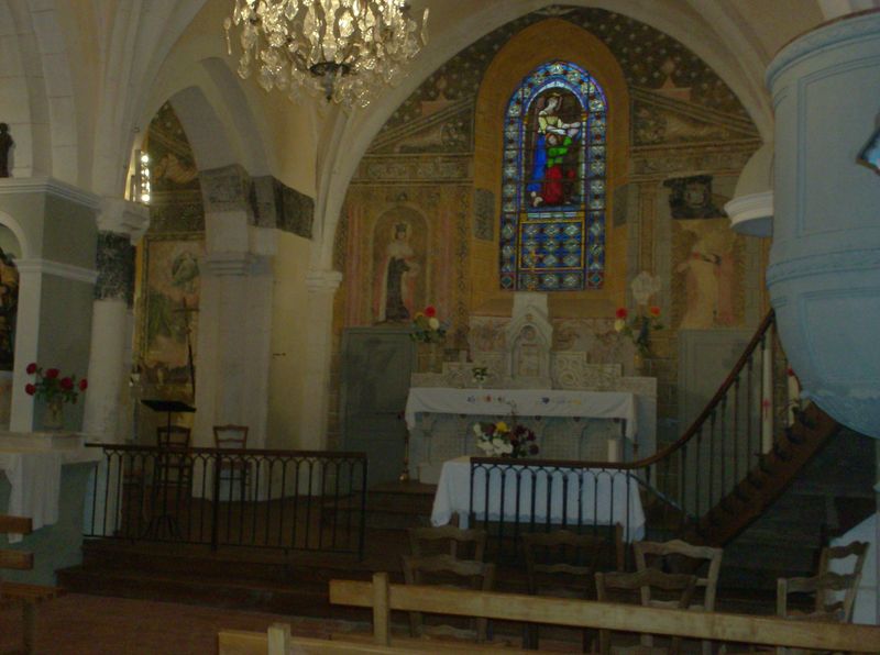 Eglise Saint-Pierre-ès-Liens de Teyjat  France Nouvelle-Aquitaine Dordogne Teyjat 24300