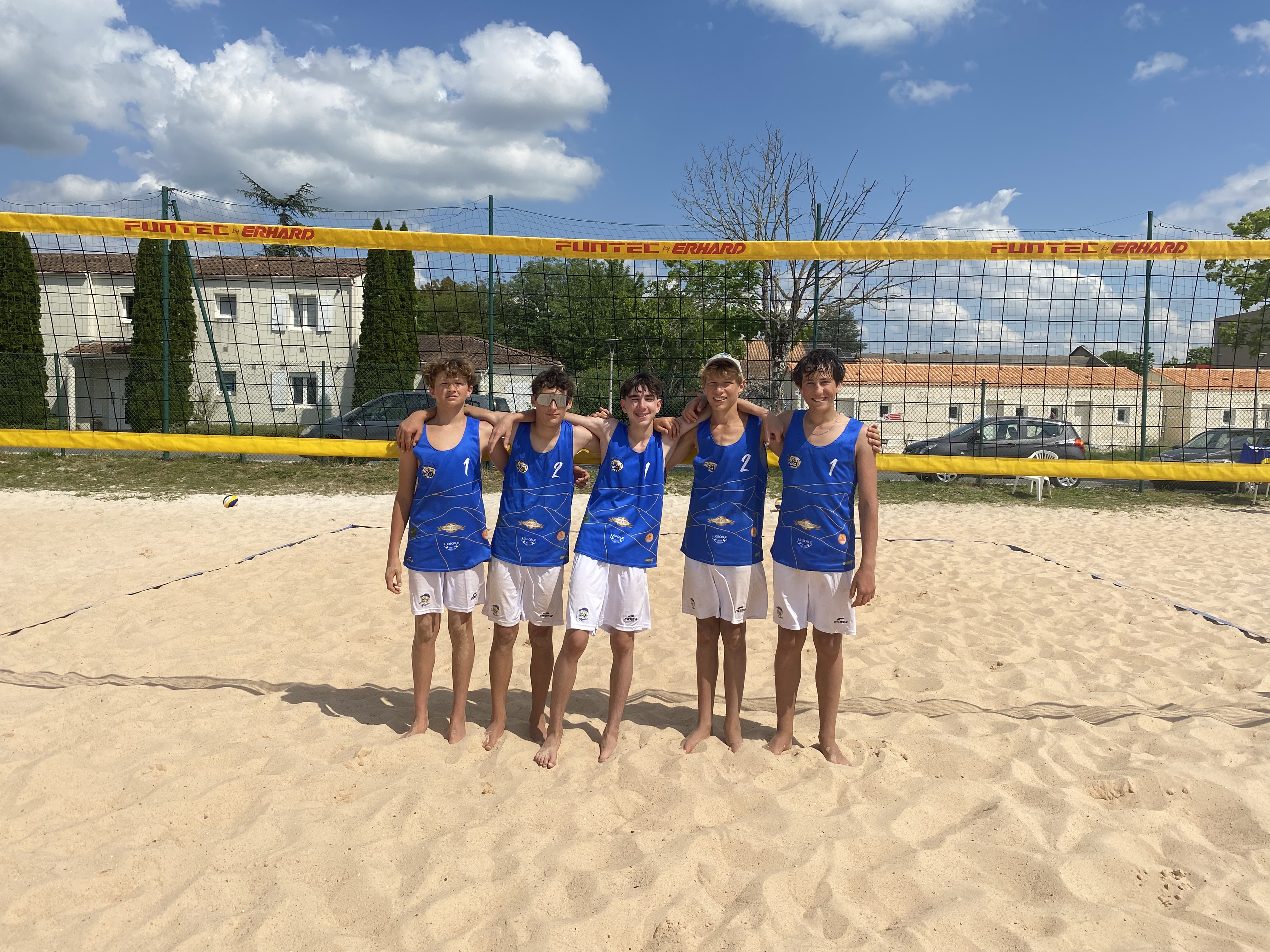 Coupe de France de beach volley M15M