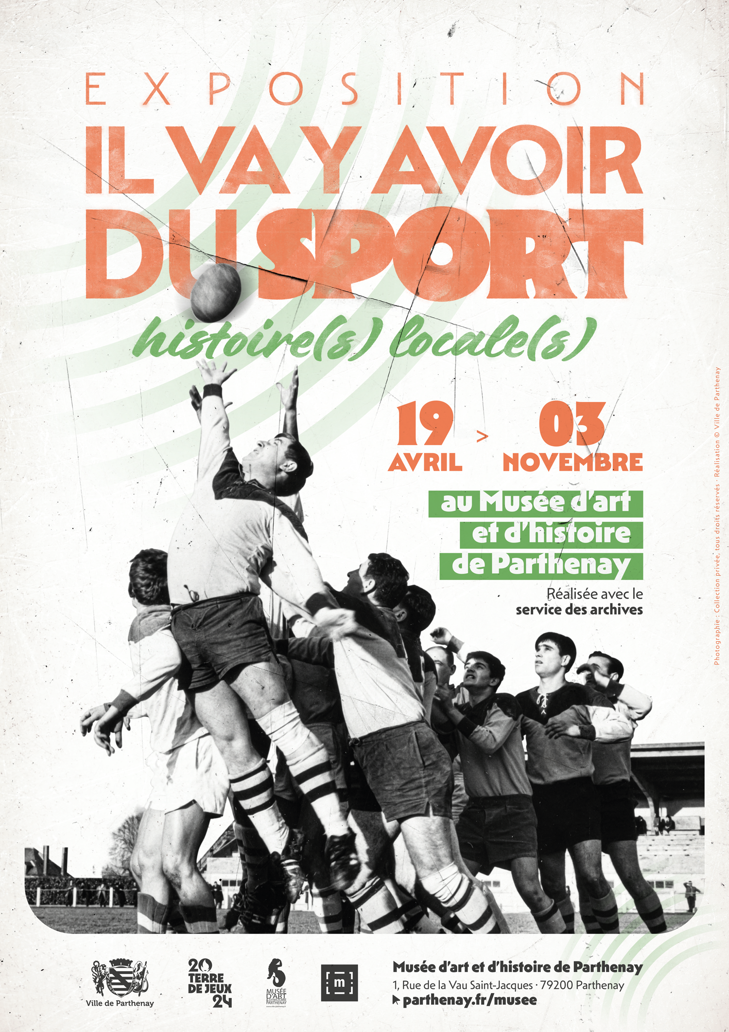 Il va y avoir du sport, histoires locales  France Nouvelle-Aquitaine Deux-Sèvres Parthenay 79200