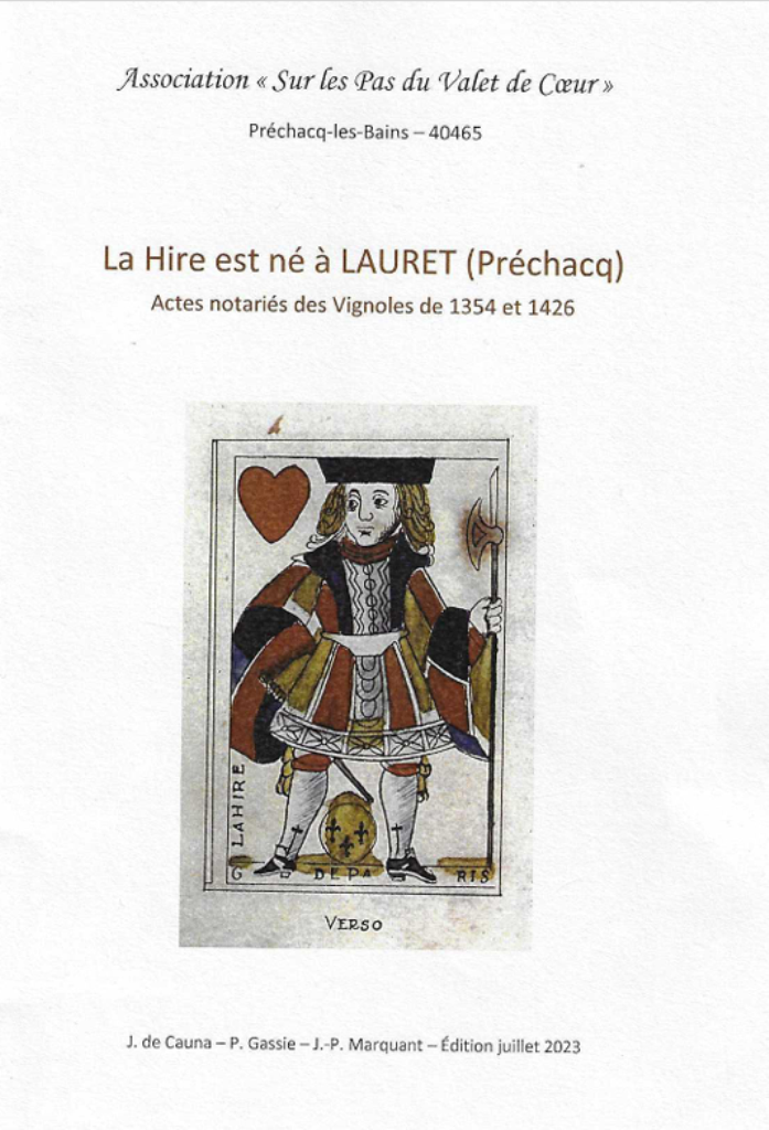 Causerie « La Hire, le valet de cœur est né à Préchacq-les-Bains »