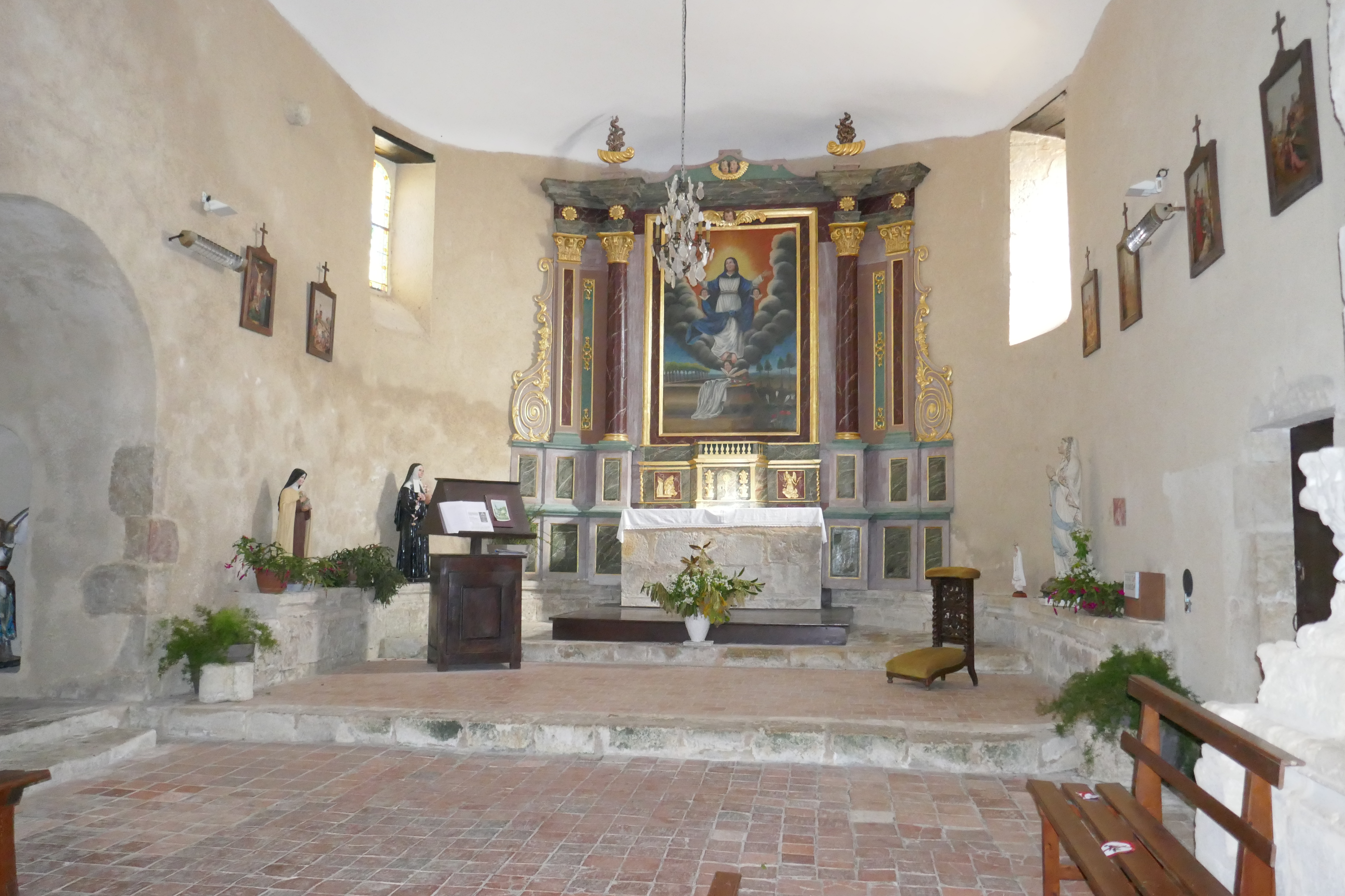 Mazerolles : les Bénédictins