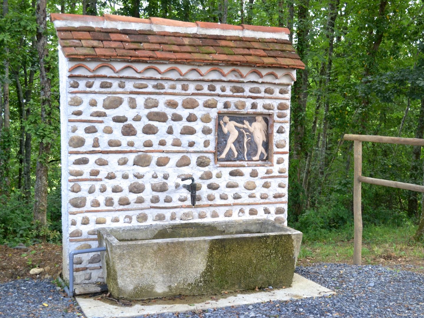 Le village des fontaines  France Nouvelle-Aquitaine Pyrénées-Atlantiques Moncaup 64350