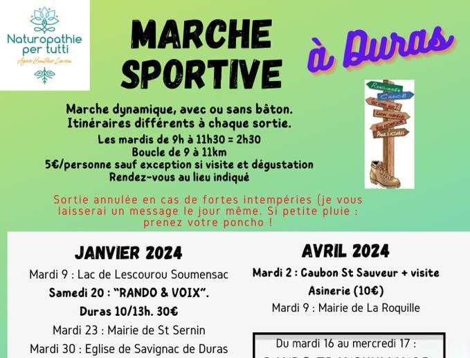 Rando marche sportive autour de Duras de 9 à 11 km  France Nouvelle-Aquitaine Lot-et-Garonne Duras 47120