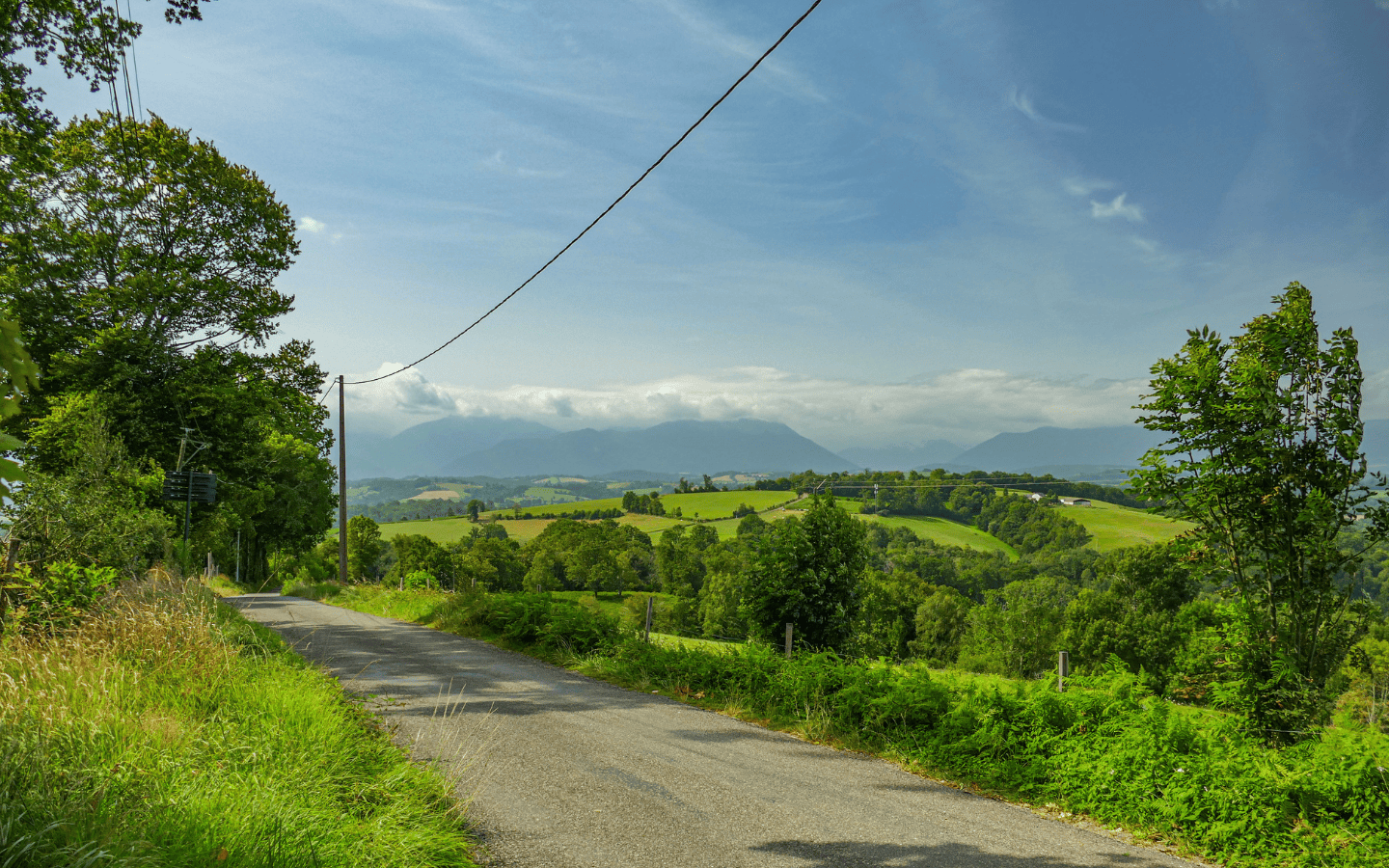 Vélosud - Véloroute V81 - Lestelle-Bétharram à Baliros