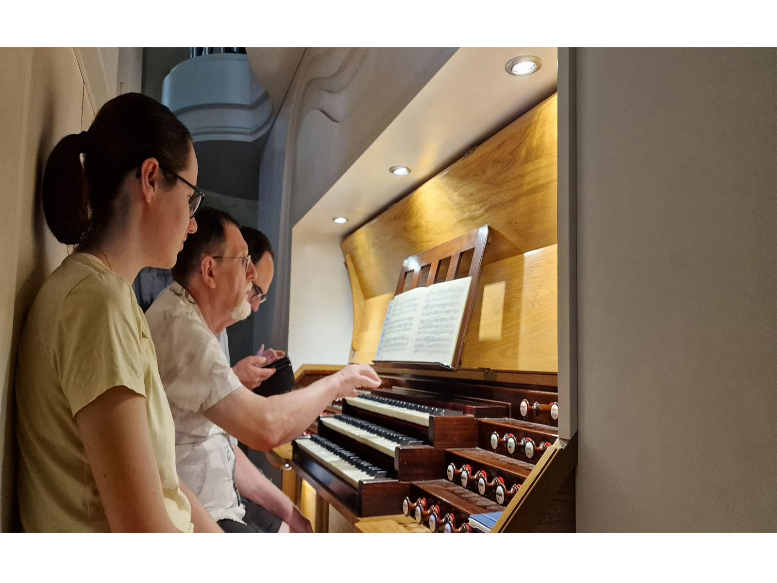 Concert des élèves d'orgue (académie d'été)
