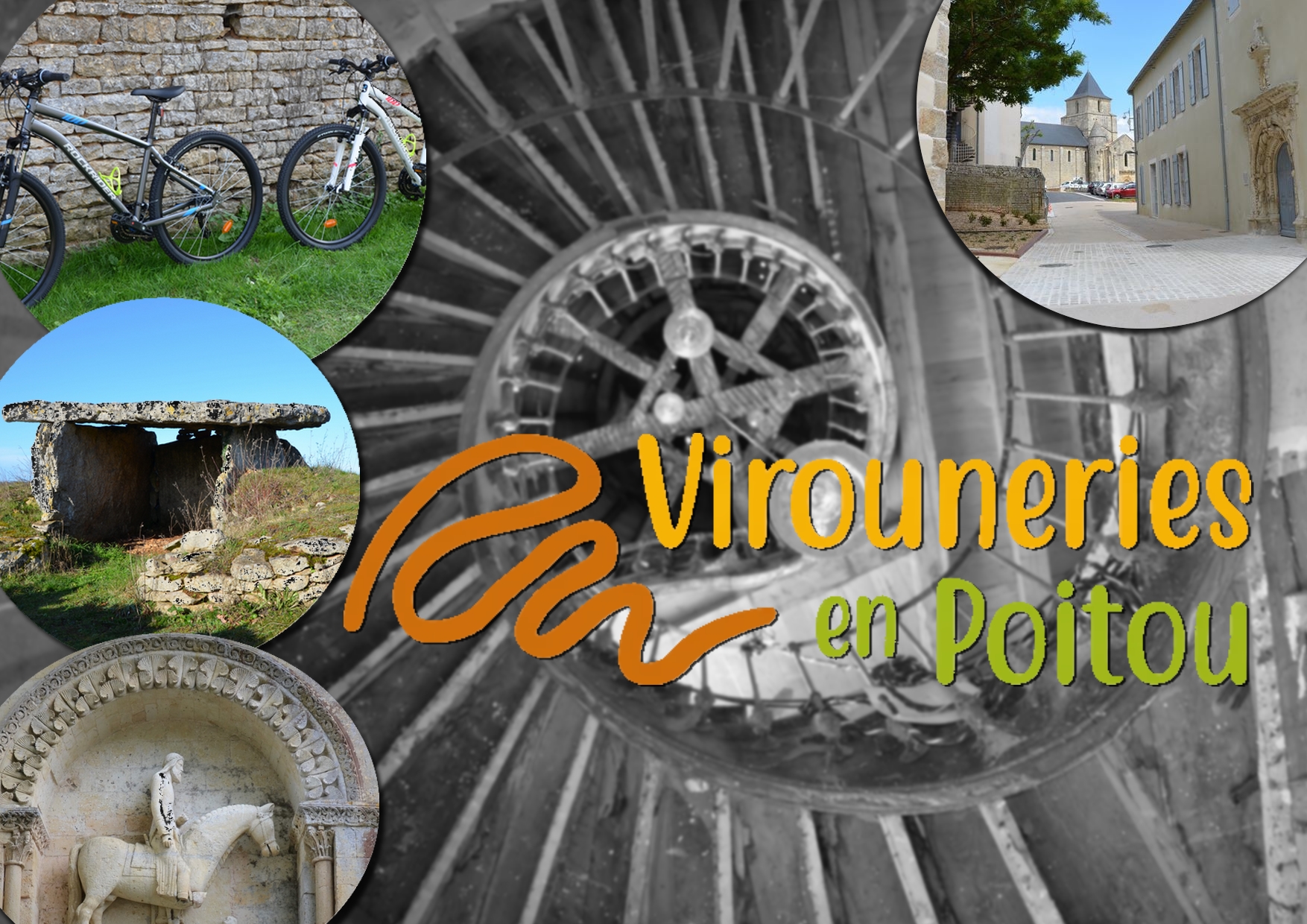 Virounerie en Poitou - visites et animations touristiques  France Nouvelle-Aquitaine Deux-Sèvres Rom 79120