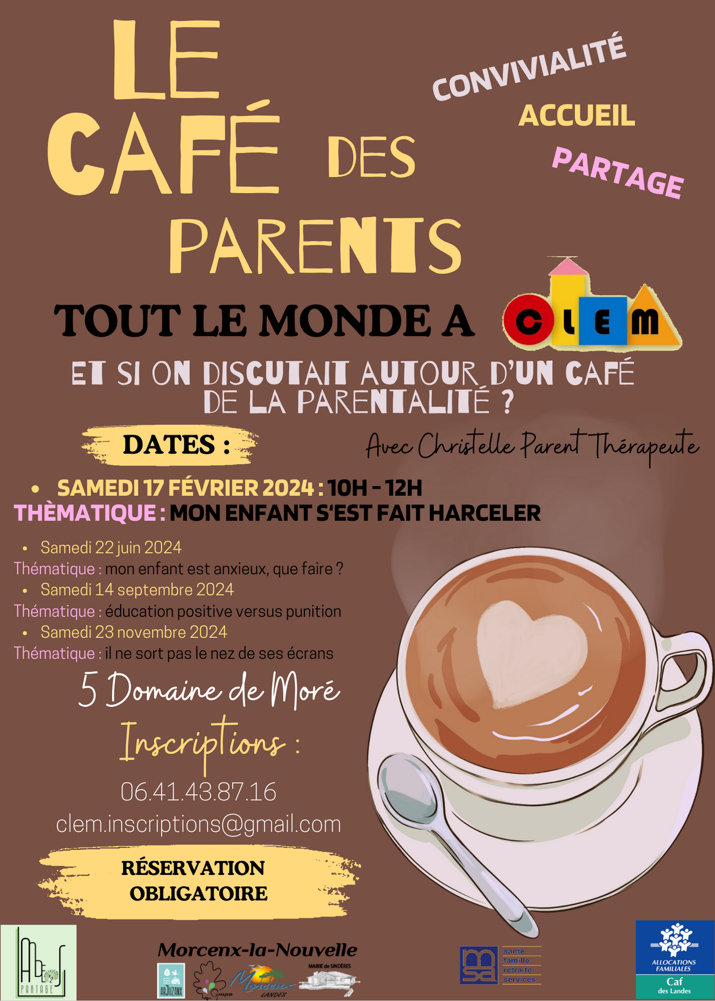 Le café des parents - La parentalité / L'anxiété null France null null null null