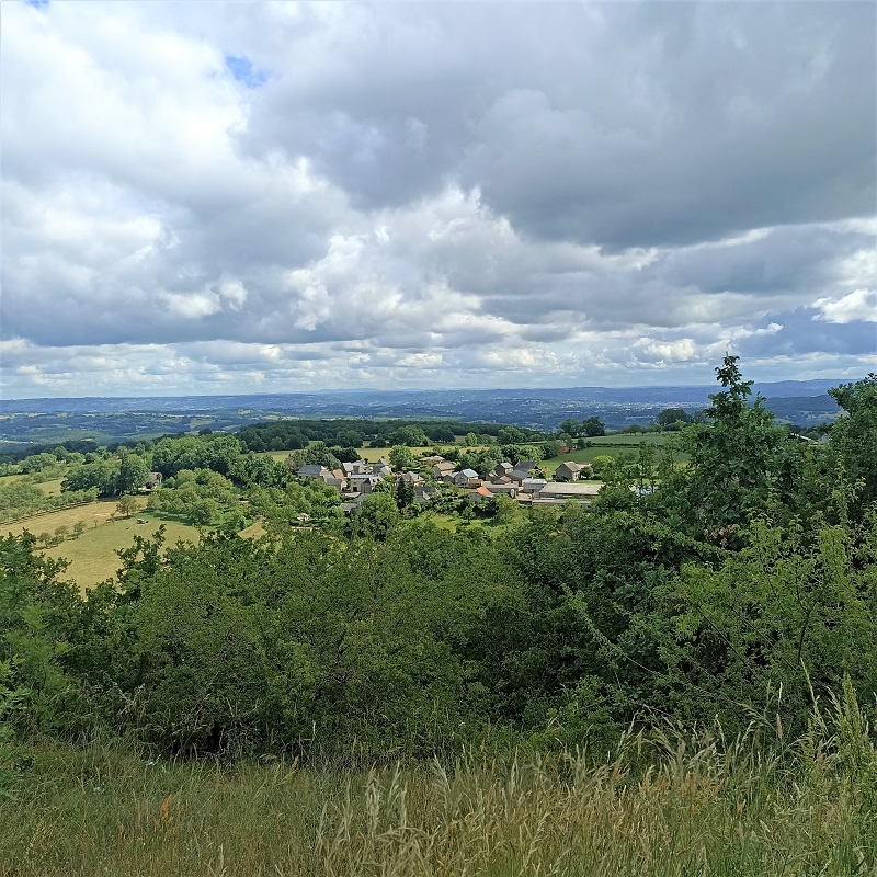 Point de vue sur la Corrèze-Grèzes  France Nouvelle-Aquitaine Dordogne Les Coteaux Périgourdins 24120