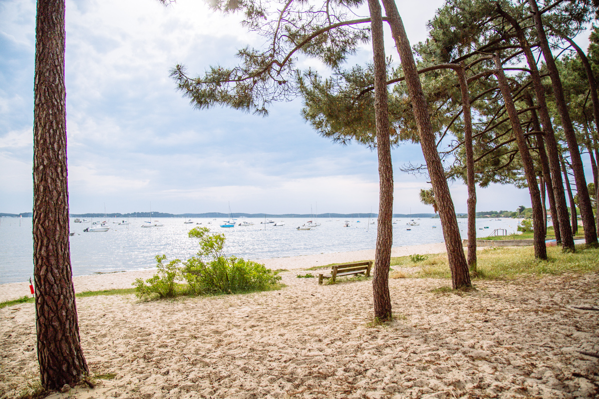 Plage du Bassin d'Arcachon  France Nouvelle-Aquitaine Gironde Arès 33740