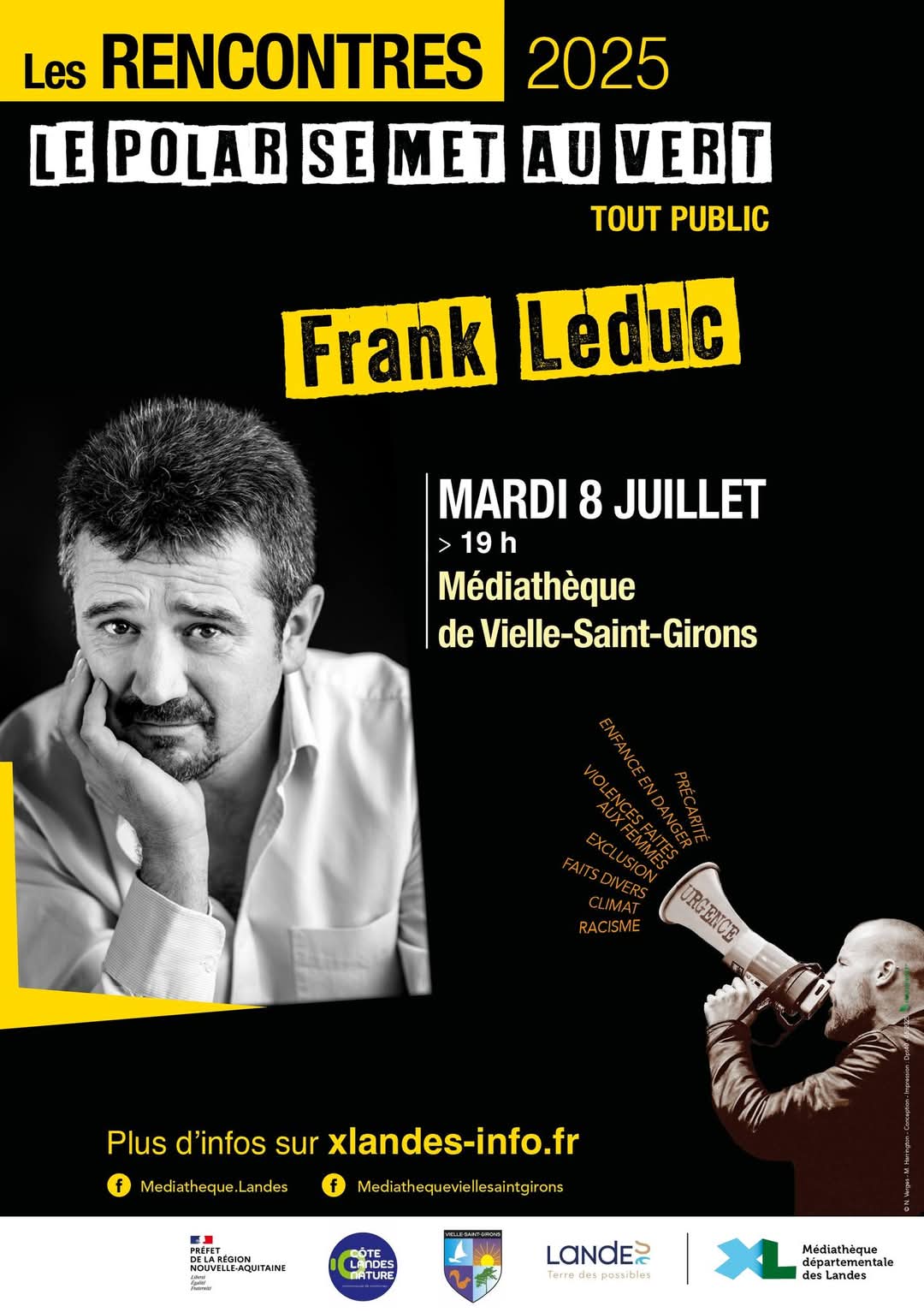 Rencontre avec l’auteur Frank Leduc