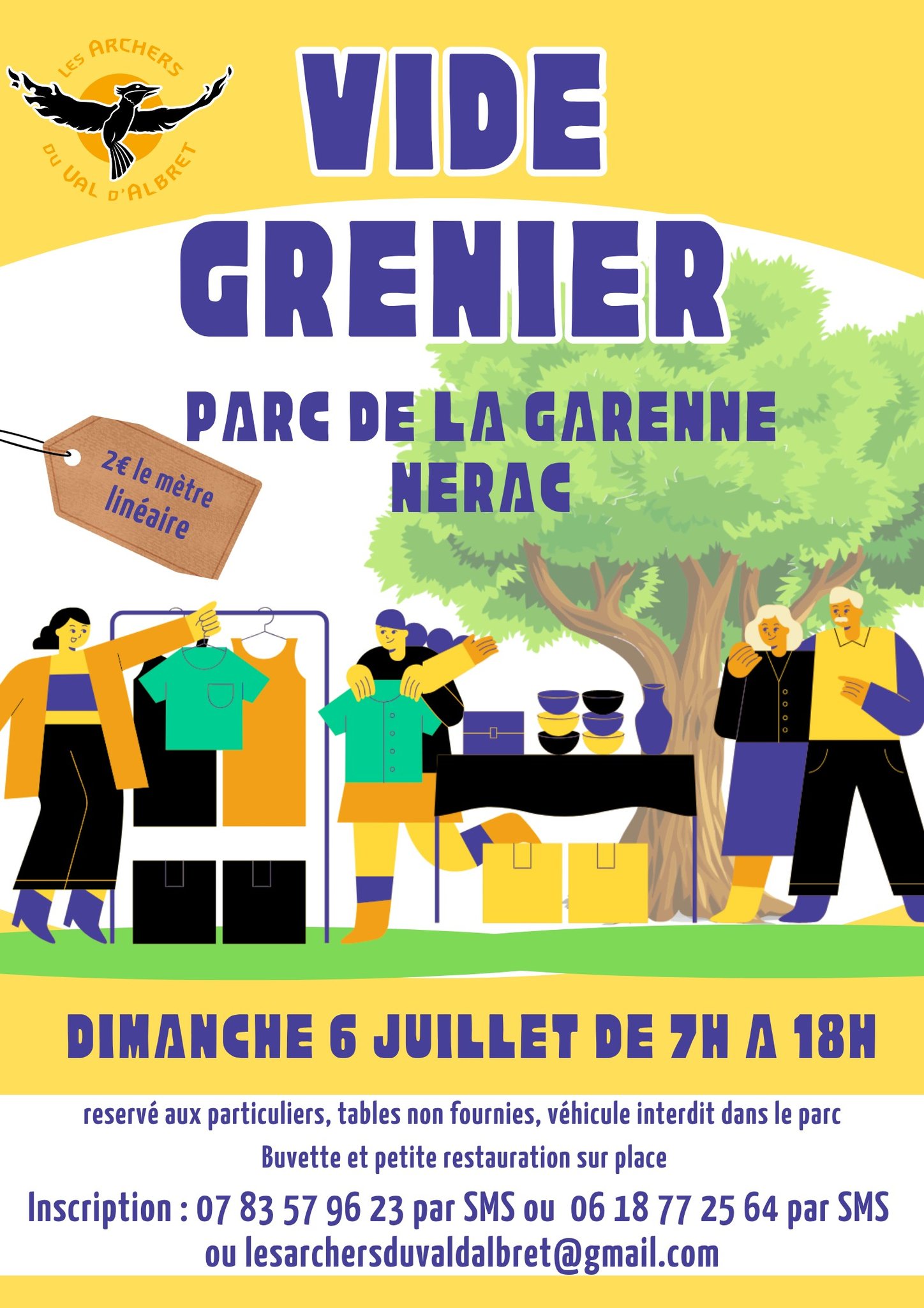 Vide-grenier à Nérac