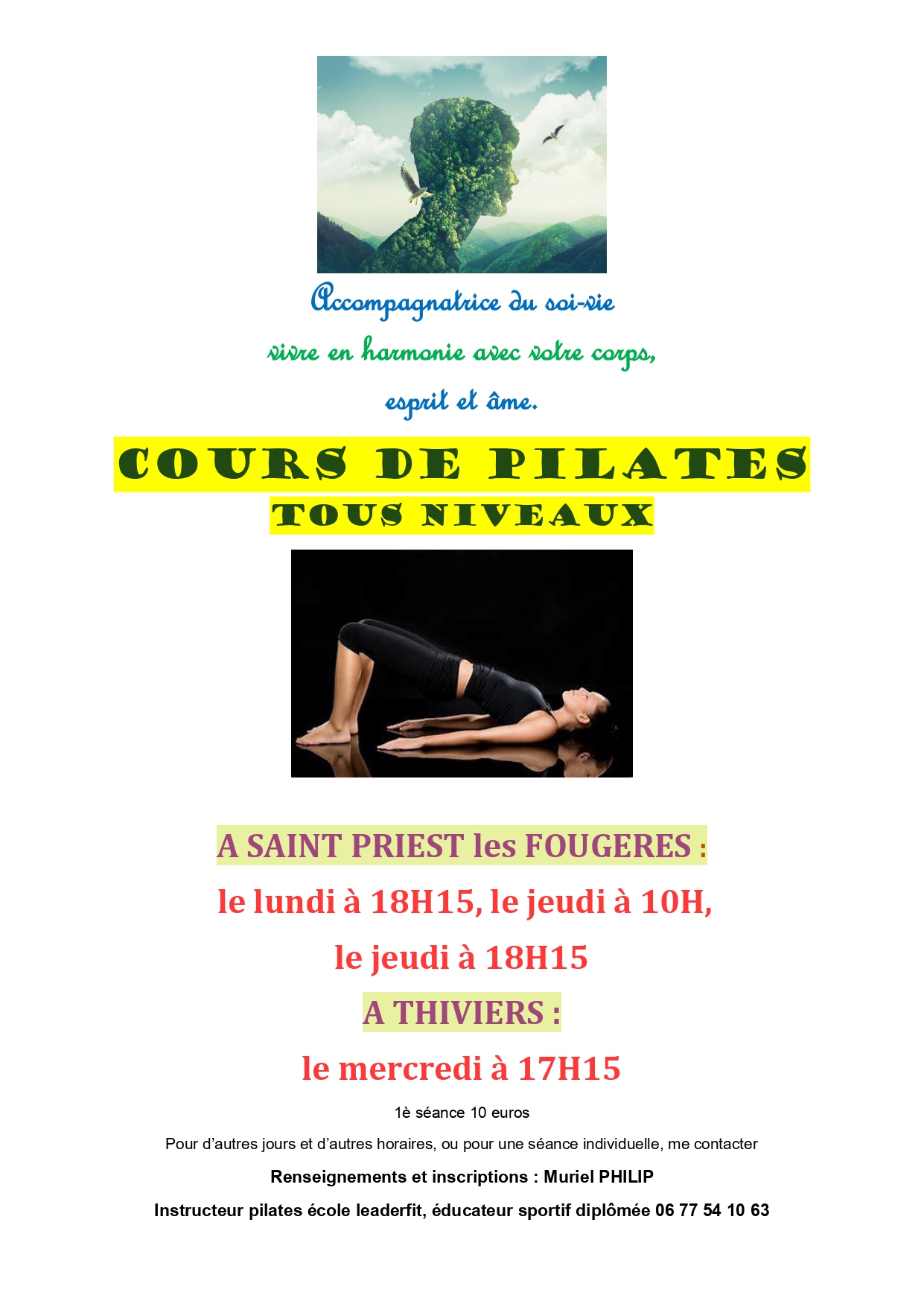 Pilates tous niveaux (2/2)