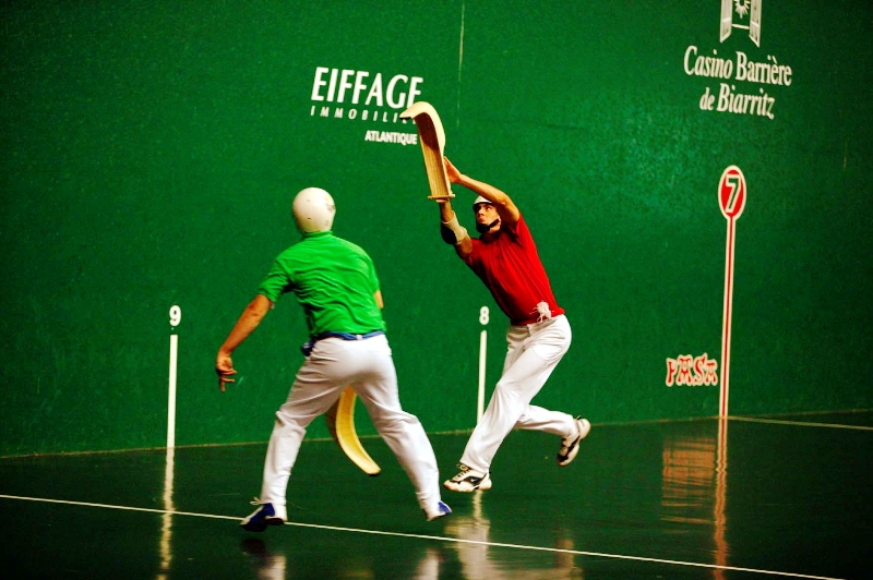 Pelote basque à cesta punta : tournoi l'Etoile d'or :  1/2 finale null France null null null null
