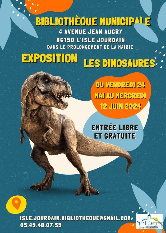 Exposition Les Dinosaures prêtée par la B.D.V. 86 null France null null null null