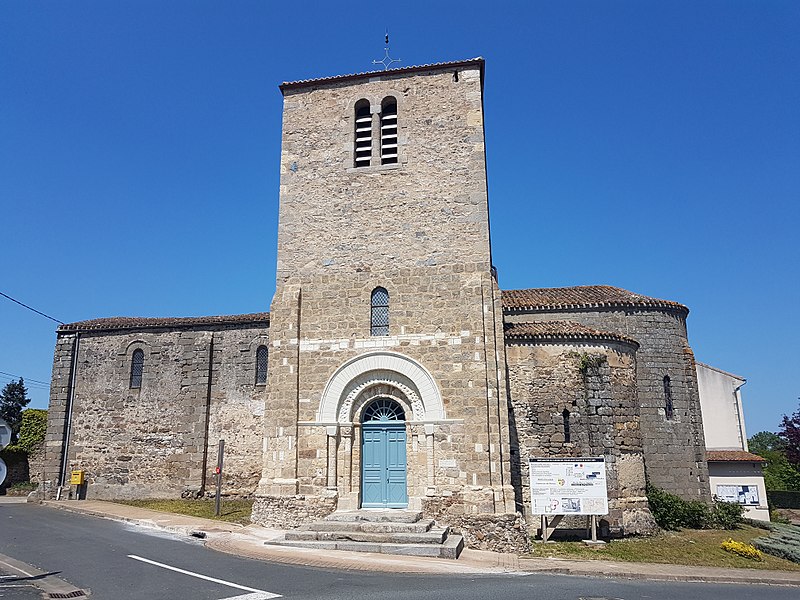 Eglise Saint-Martin  France Nouvelle-Aquitaine Deux-Sèvres Glénay 79330