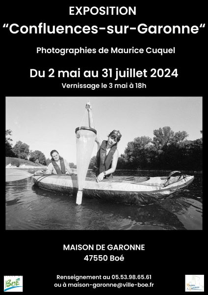 Exposition photographique : « Confluences-sur-Garonne » de Maurice Cuquel null France null null null null